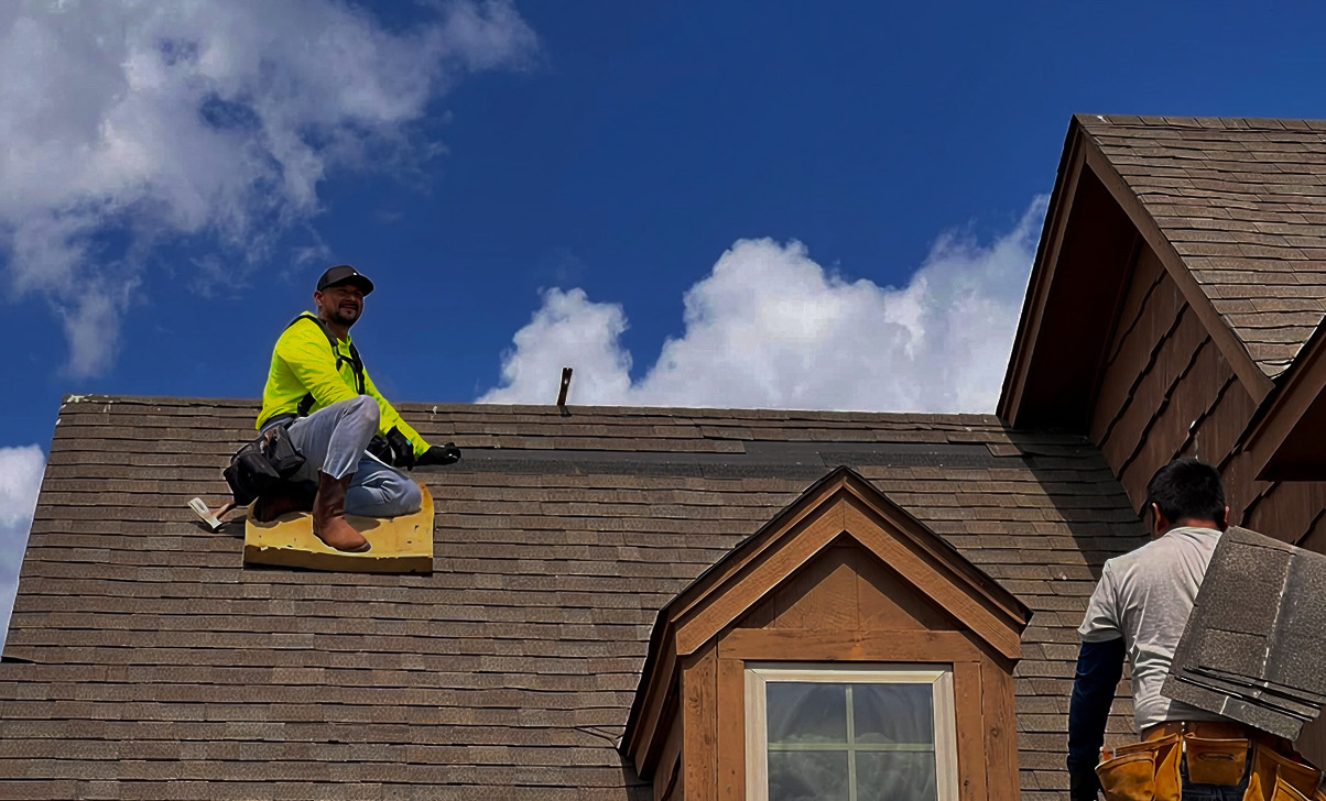 Ridge &amp; Flashing Detail